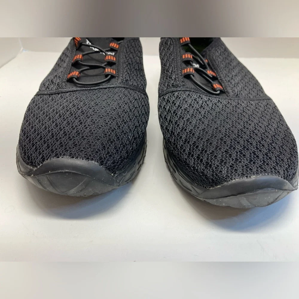 Tianyuqi Men’s Mesh Water Shoes, Size 46 (US 12), Black